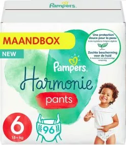 Pampers® Pampers Harmonie Pants Maat 6 (15kg+) - Mega Pack 2 X 48 Luierbroekjes 21 Pampers® Pampers Harmonie Pants Maat 6 (15kg+) - Mega Pack 2 X 48 Luierbroekjes -Pampers Katoenen luiers Verkoopwinkel 1047x1200