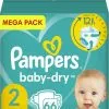Pampers® Pampers - Baby Dry - Maat 2 - Mega Pack - 66 Luiers