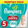 Pampers® Pampers Baby Dry Pants Luierbroekjes - Maat 5 - Mega Pack - 144 Luierbroekjes -Pampers Katoenen luiers Verkoopwinkel 1194x1200 3