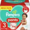 Pampers® Pampers - Baby Dry Pants - Maat 3 - Mega Pack - 94 Luierbroekjes 2 Pampers® Pampers - Baby Dry Pants - Maat 3 - Mega Pack - 94 Luierbroekjes -Pampers Katoenen luiers Verkoopwinkel 1197x1200 17