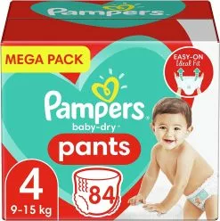 Pampers® Pampers - Baby Dry Pants - Maat 4 - Mega Pack - 84 Luierbroekjes