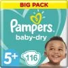 Pampers® Pampers Baby Dy Maat 5+ - 116 Luiers (2x58) - 12-17KG 2 Pampers® Pampers Baby Dy Maat 5+ - 116 Luiers (2x58) - 12-17KG -Pampers Katoenen luiers Verkoopwinkel 1198x1200 1