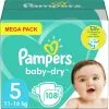 Pampers® Pampers - Baby Dry - Maat 5 - Mega Maandbox - 324 Luiers -Pampers Katoenen luiers Verkoopwinkel 1198x1200 16