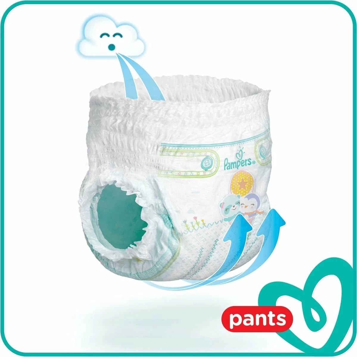 Pampers® Pampers - Baby Dry Pants - Maat 7 - Mega Pack - 52 Luierbroekjes 8 Pampers® Pampers - Baby Dry Pants - Maat 7 - Mega Pack - 52 Luierbroekjes - Afbeelding 6