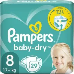 Pampers® Pampers - Baby Dry - Maat 8 - Mega Maandbox - 232 Luiers -Pampers Katoenen luiers Verkoopwinkel 1199x1200 43