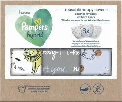 Pampers® Pampers Harmonie Hybrid - Wasbare Luiers Voor Baby’s - 3 Wasbare Luiers -Pampers Katoenen luiers Verkoopwinkel 1200x1001 1