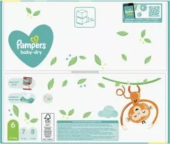 Pampers® Pampers - Baby Dry - Maat 6 - Maandbox - 144 Luiers -Pampers Katoenen luiers Verkoopwinkel 1200x1017 1