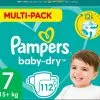 Pampers® Pampers Baby-Dry Luiers - Maat 7 (+15 Kg) - 112 Stuks - Multi-Pack -Pampers Katoenen luiers Verkoopwinkel 1200x1042 4