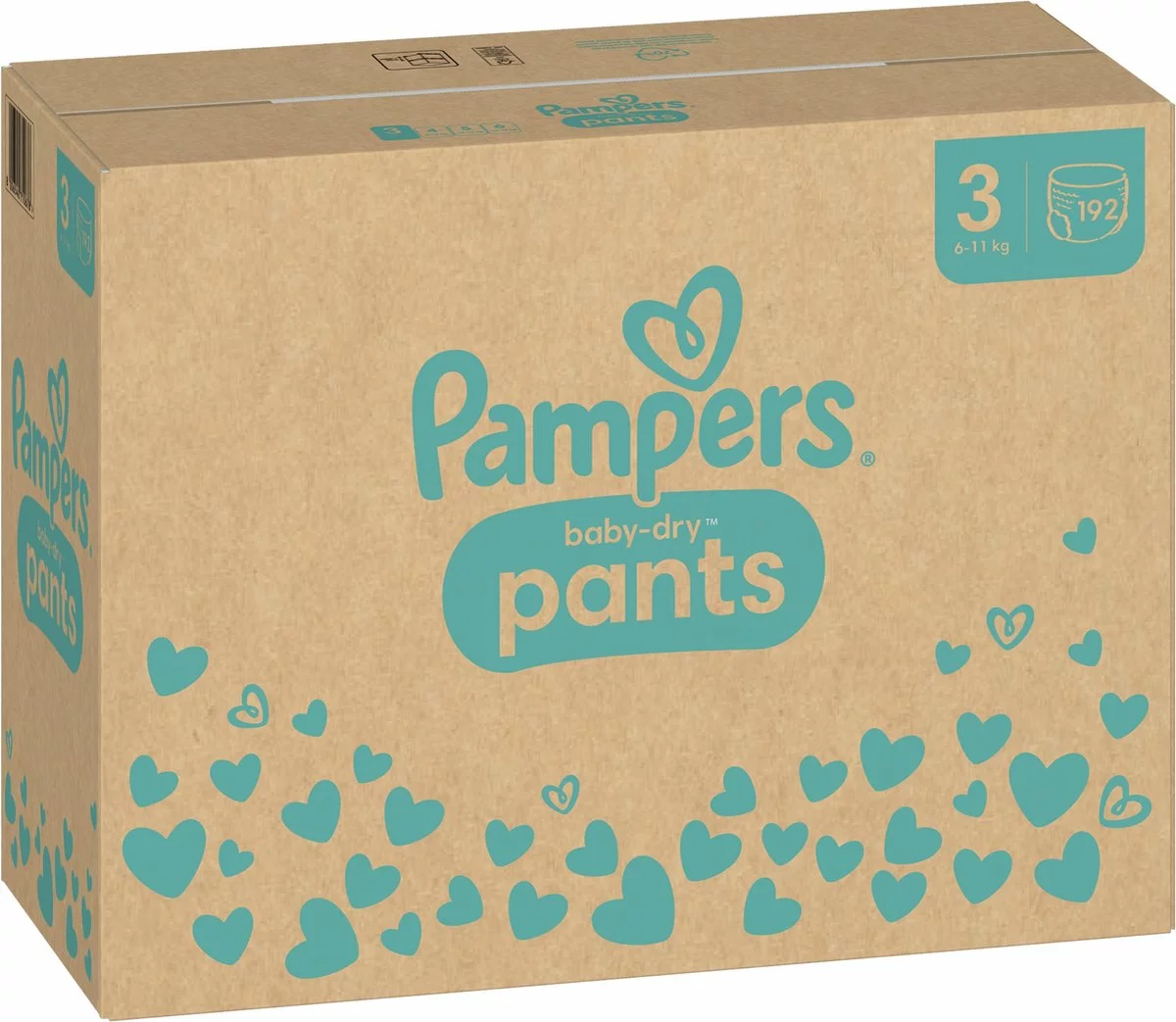 Pampers® Pampers Baby-Dry Pants - Maat 3 (6-11kg) - 192 Luierbroekjes - Maandbox 17 Pampers® Pampers Baby-Dry Pants - Maat 3 (6-11kg) - 192 Luierbroekjes - Maandbox - Afbeelding 15