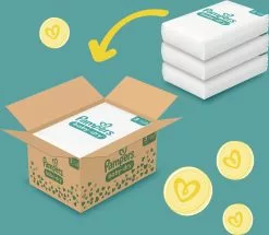 Pampers® Pampers Baby-Dry - Maat 3 (6kg - 10kg) - 222 Luiers - Maandbox 26 Pampers® Pampers Baby-Dry - Maat 3 (6kg - 10kg) - 222 Luiers - Maandbox -Pampers Katoenen luiers Verkoopwinkel 1200x1044 1