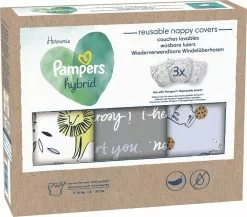 Pampers® Pampers Harmonie Hybrid - Wasbare Luiers Voor Baby’s - 3 Wasbare Luiers -Pampers Katoenen luiers Verkoopwinkel 1200x1052