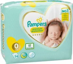 Pampers® Pampers Premium Protection - Maat 0 (Micro) 1,5-2,5 Kg - 24 Stuks - Luiers -Pampers Katoenen luiers Verkoopwinkel 1200x1062