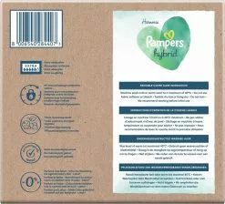 Pampers® Pampers Harmonie Hybrid - Wasbare Luier - 92 Absorberende Wegwerpbare Toplagen -Pampers Katoenen luiers Verkoopwinkel 1200x1089