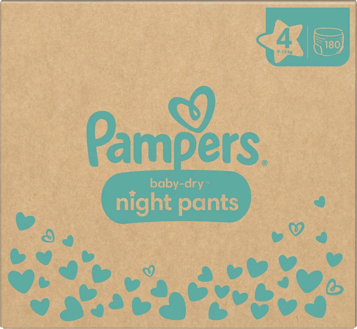 Pampers® Pampers Baby-Dry Night Pants - Maat 4 (9kg - 15kg) - 180 Luierbroekjes Maandbox 16 Pampers® Pampers Baby-Dry Night Pants - Maat 4 (9kg - 15kg) - 180 Luierbroekjes Maandbox - Afbeelding 14