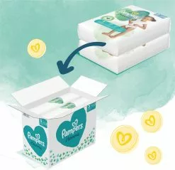 Pampers® Pampers Harmonie Luiers - Maat 5 (11-16kg) - 152 Luiers - Maandbox -Pampers Katoenen luiers Verkoopwinkel 1200x1160 1
