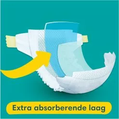 Pampers® Pampers Baby-Dry - Maat 7 (15kg+) - 132 Luiers - Maandbox -Pampers Katoenen luiers Verkoopwinkel 1200x1199 20