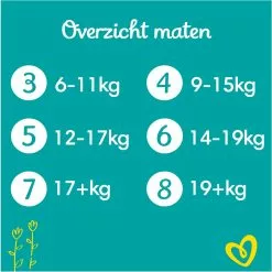 Pampers® Pampers Premium Protection Pants - Maat 4 (9kg - 15kg) - 168 Luiers -Pampers Katoenen luiers Verkoopwinkel 1200x1199 3