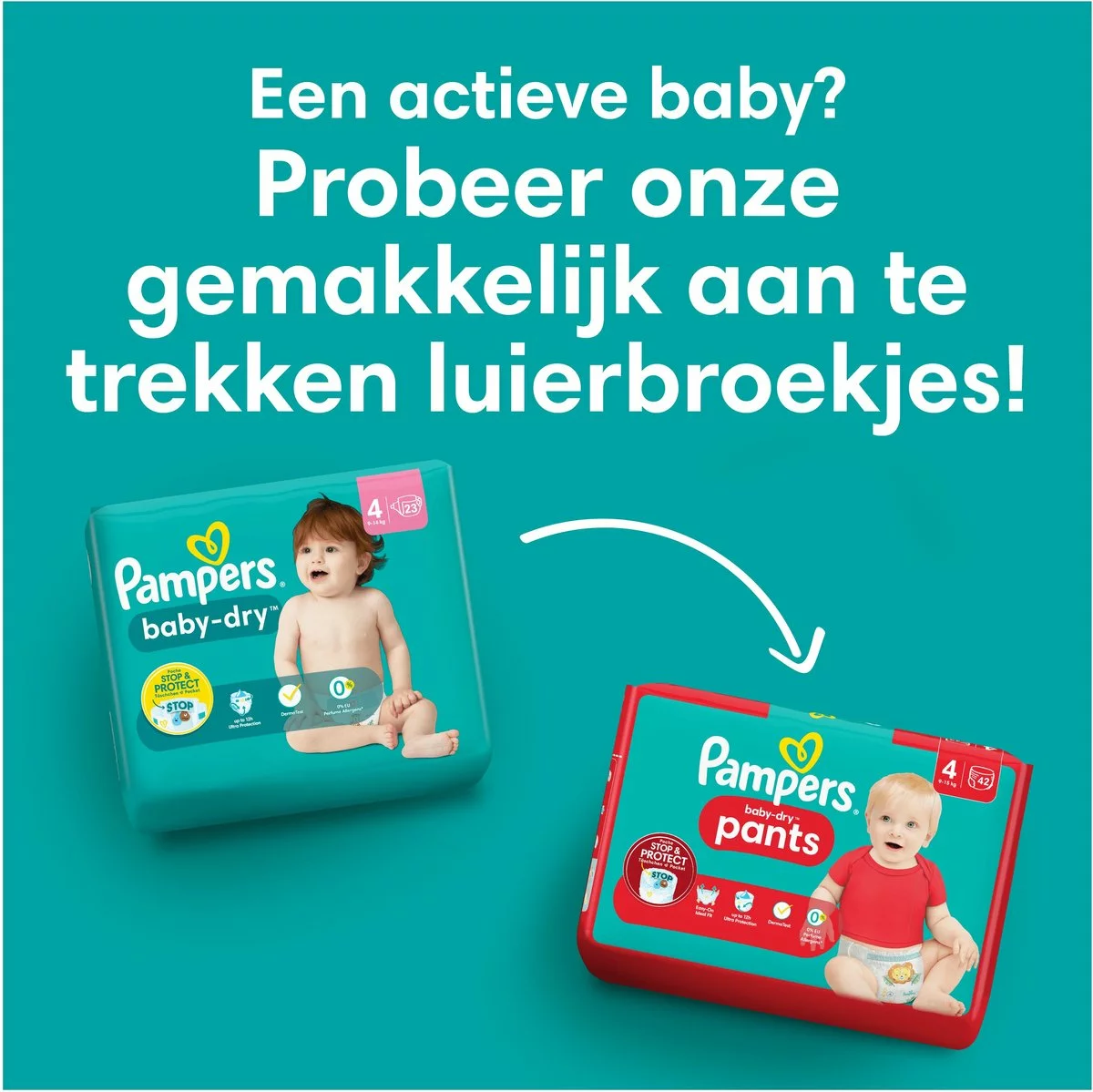 Pampers® Pampers Baby-Dry - Maat 5+ (12kg - 17kg) - 168 Luiers - Maandbox 9 Pampers® Pampers Baby-Dry - Maat 5+ (12kg - 17kg) - 168 Luiers - Maandbox - Afbeelding 7