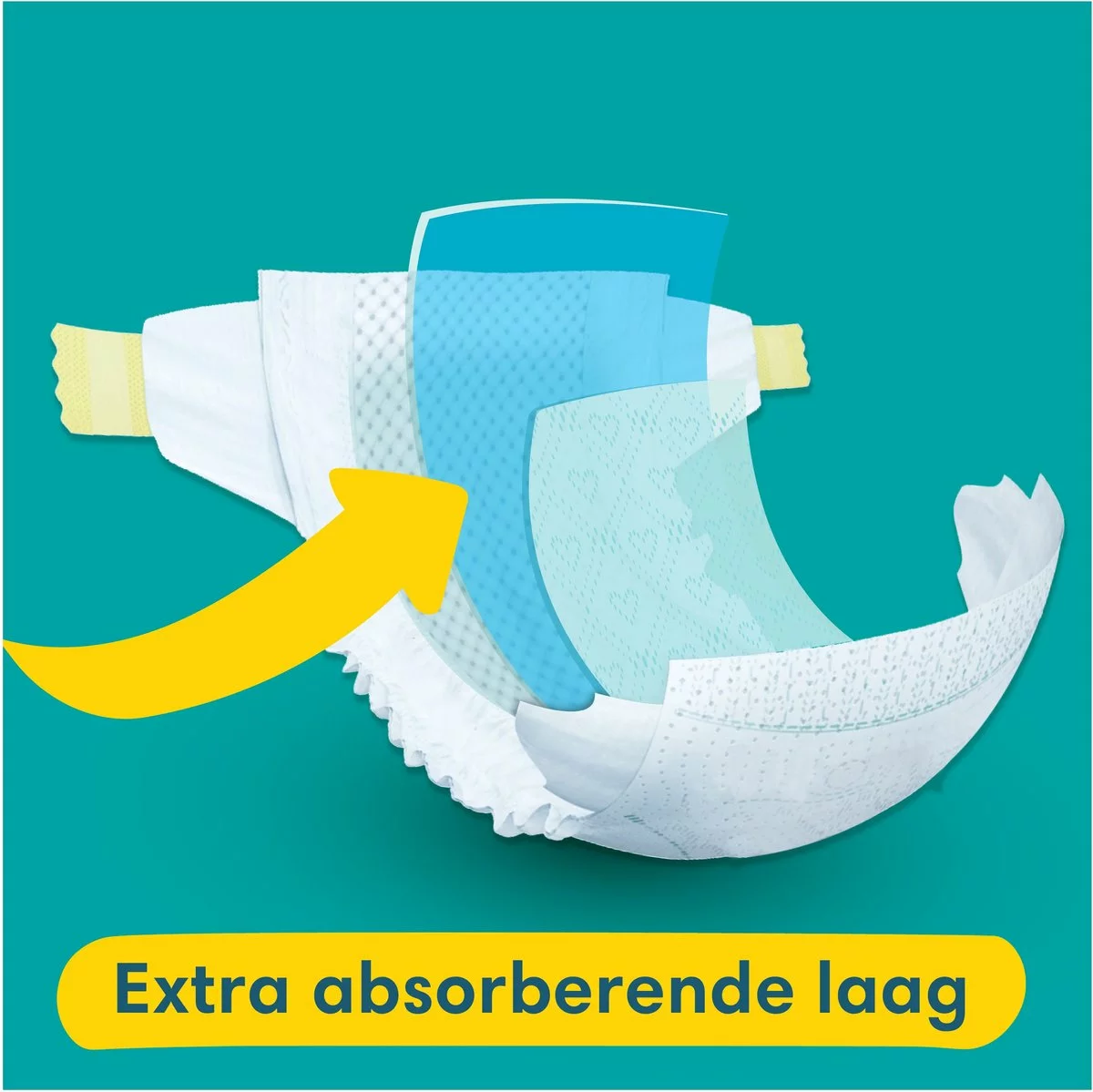 Pampers® Pampers Baby-Dry - Maat 3 (6kg - 10kg) - 222 Luiers - Maandbox 15 Pampers® Pampers Baby-Dry - Maat 3 (6kg - 10kg) - 222 Luiers - Maandbox - Afbeelding 13