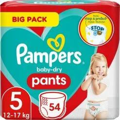 Pampers® Pampers Broek Baby Dry Maat 5 Junior, 12-17 Kg, Grootverpakking, 54 Stuks 26 Pampers® Pampers Broek Baby Dry Maat 5 Junior, 12-17 Kg, Grootverpakking, 54 Stuks -Pampers Katoenen luiers Verkoopwinkel 1200x1199 85