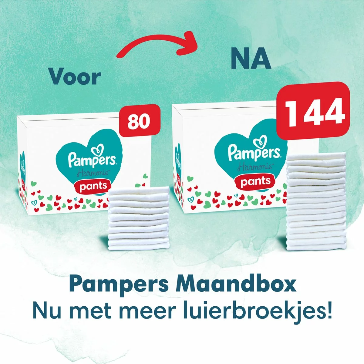 Pampers® Pampers Harmonie Pants Maat 5 - 144 Luierbroekjes - 12kg Tot 17kg - Maandbox 5 Pampers® Pampers Harmonie Pants Maat 5 - 144 Luierbroekjes - 12kg Tot 17kg - Maandbox - Afbeelding 3