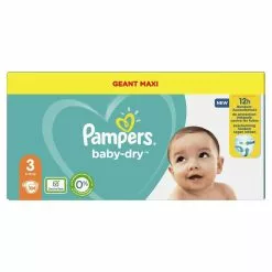 Pampers® Pampers - Baby Dry - Maat 3 - Mega Pack - 104 Luiers -Pampers Katoenen luiers Verkoopwinkel 1200x1200 164