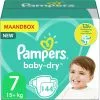 Pampers® Pampers - Baby Dry - Maat 7 - Maandbox - 144 Luiers -Pampers Katoenen luiers Verkoopwinkel 1200x1200 208