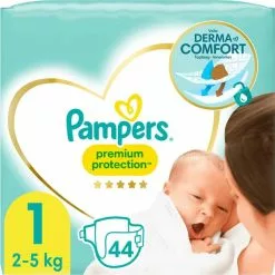 Pampers® Pampers Premium Protection - Maat 1 (New Born) 2-5 Kg - 88 Stuks - Luiers -Pampers Katoenen luiers Verkoopwinkel 1200x1200 376