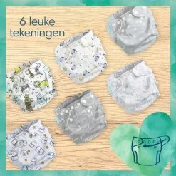 Pampers® Pampers - Harmonie Hybrid - Wasbare Luier - Probeerverpakking -Pampers Katoenen luiers Verkoopwinkel 1200x1200 408
