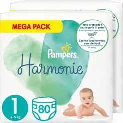 Pampers® Pampers Harmonie / Pure Maat 1 (2-5kg) 160 Luiers