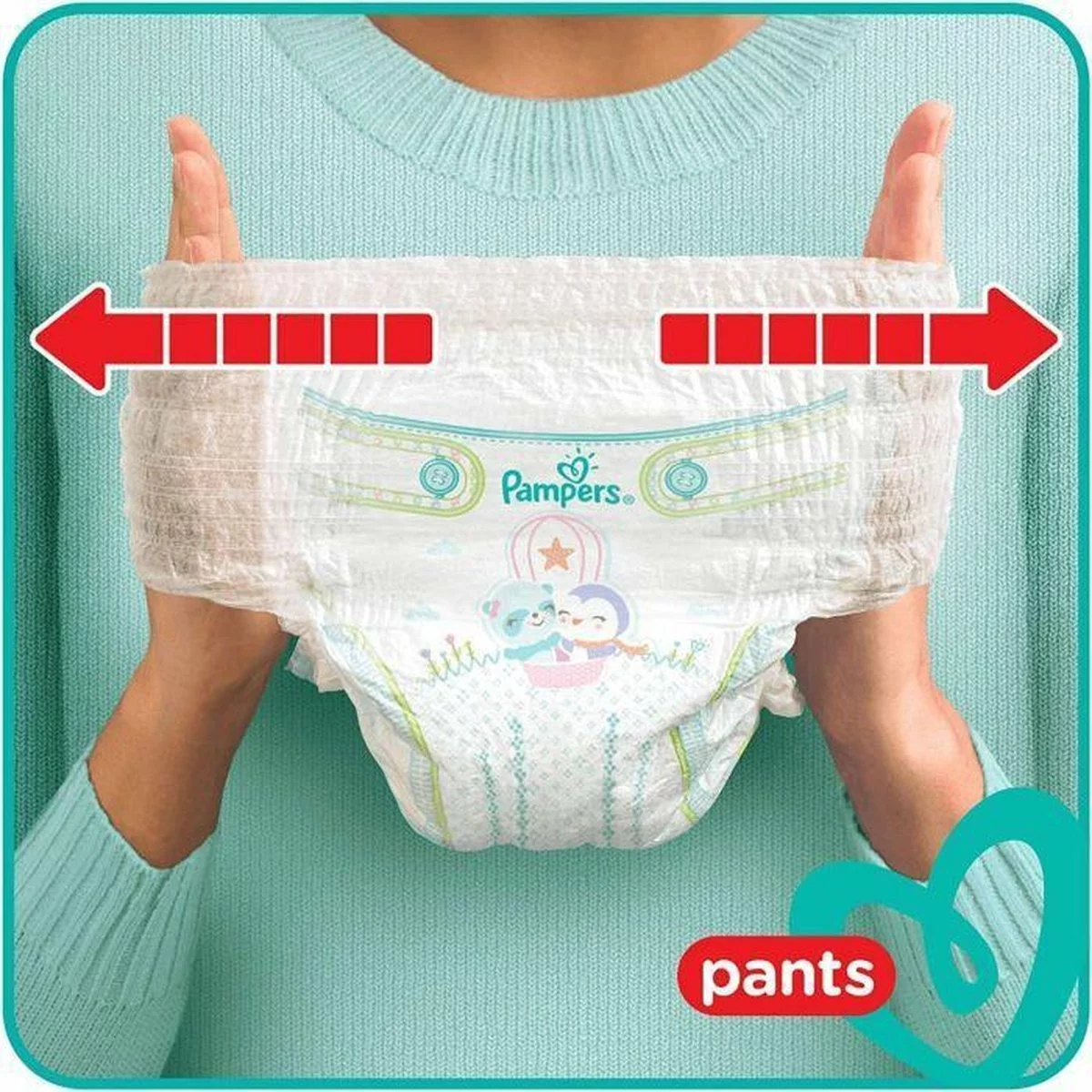 Pampers® Pampers Baby Dry Pants Maat 4+ - 140 Luierbroekjes Maandbox 4 Pampers® Pampers Baby Dry Pants Maat 4+ - 140 Luierbroekjes Maandbox - Afbeelding 2