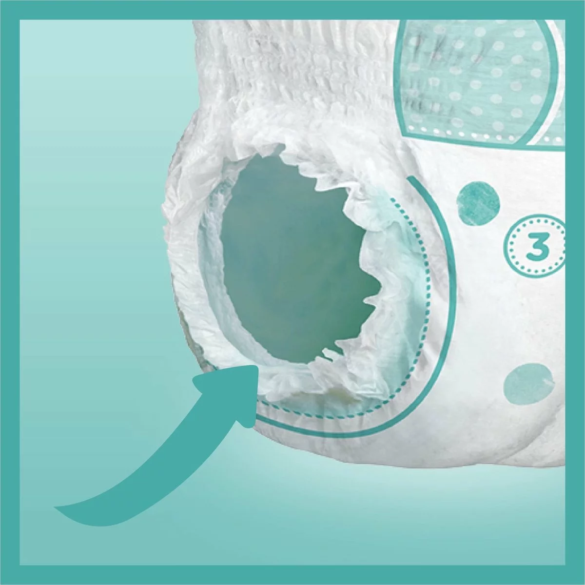 Pampers® Pampers Baby-Dry Pants - Maat 4 (9kg-15kg) - 112 Luierbroekjes - Giga Pack 4 Pampers® Pampers Baby-Dry Pants - Maat 4 (9kg-15kg) - 112 Luierbroekjes - Giga Pack - Afbeelding 2