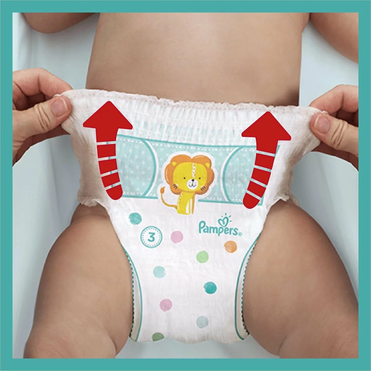 Pampers® Pampers Baby-Dry Pants - Maat 4 (9kg-15kg) - 112 Luierbroekjes - Giga Pack 8 Pampers® Pampers Baby-Dry Pants - Maat 4 (9kg-15kg) - 112 Luierbroekjes - Giga Pack - Afbeelding 6