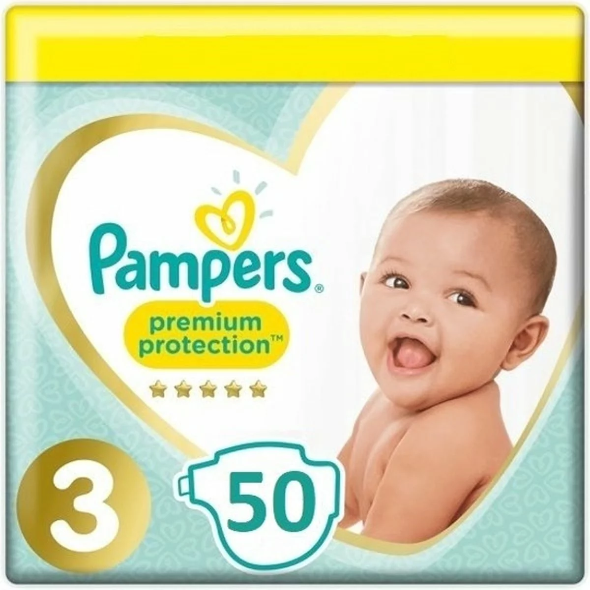 Pampers® Pampers Premium Protection Luiers Maat 3 - 50 Luiers 11 Pampers® Pampers Premium Protection Luiers Maat 3 - 50 Luiers - Afbeelding 9