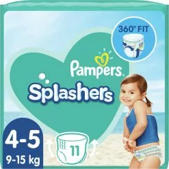 Pampers® Pampers Splashers Wegwerpbare Zwemluiers - Maat 4-5 (9-15 Kg) - 33 Stuks - Voordeelverpakking 22 Pampers® Pampers Splashers Wegwerpbare Zwemluiers - Maat 4-5 (9-15 Kg) - 33 Stuks - Voordeelverpakking -Pampers Katoenen luiers Verkoopwinkel 1200x1200 682