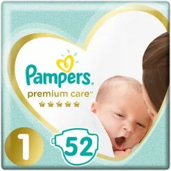 Pampers® Pampers Premium Care Luiers Maat 1 - 52 Luiers