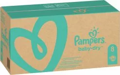 Pampers® Pampers Baby Dry Luiers Maat 8 (17 Kg+) 100 Stuks - Multi-Pack -Pampers Katoenen luiers Verkoopwinkel 1200x748