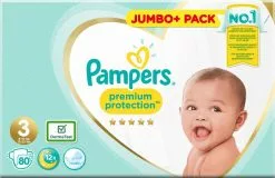 Pampers® Pampers Premium Protection Luiers Maat 3 - 80 Luiers -Pampers Katoenen luiers Verkoopwinkel 1200x776