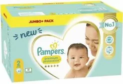Pampers® Pampers - Premium Protection - Maat 2 - Mega Pack - 82 Luiers