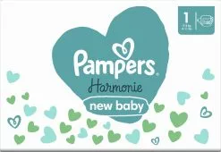 Pampers® Pampers Harmonie Luiers - Maat 1 (2-5kg) - 180 Luiers - Maandbox -Pampers Katoenen luiers Verkoopwinkel 1200x824 2