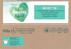 Pampers® Pampers Harmonie Hybrid - Wasbare Luier - 108 Absorberende Wegwerpbare Toplagen 19 Pampers® Pampers Harmonie Hybrid - Wasbare Luier - 108 Absorberende Wegwerpbare Toplagen -Pampers Katoenen luiers Verkoopwinkel 1200x833