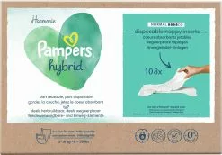 Pampers® Pampers Harmonie Hybrid - Wasbare Luier - 108 Absorberende Wegwerpbare Toplagen 23 Pampers® Pampers Harmonie Hybrid - Wasbare Luier - 108 Absorberende Wegwerpbare Toplagen -Pampers Katoenen luiers Verkoopwinkel 1200x838