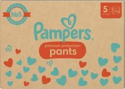 Pampers® Pampers Premium Protection Pants - Maat 5 (12kg - 17kg) - 144 Luierbroekjes - Maandbox -Pampers Katoenen luiers Verkoopwinkel 1200x854 3