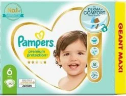 Pampers® Pampers - Premium Protection - Maat 6 - Mega Pack - 69 Luiers -Pampers Katoenen luiers Verkoopwinkel 1200x908