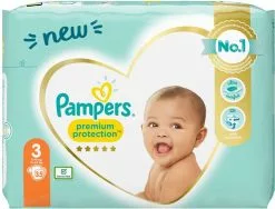 Pampers® Pampers Premium Protection New Baby - Maat 3 - 6 -10kg - 35 Stuks -Luiers