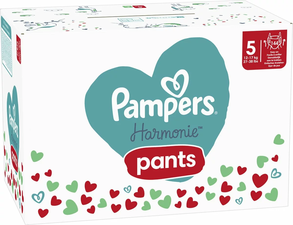 Pampers® Pampers Harmonie Pants Maat 5 - 144 Luierbroekjes - 12kg Tot 17kg - Maandbox 10 Pampers® Pampers Harmonie Pants Maat 5 - 144 Luierbroekjes - 12kg Tot 17kg - Maandbox - Afbeelding 8