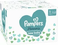 Pampers® Pampers Harmonie Luiers - Maat 1 (2-5kg) - 180 Luiers - Maandbox -Pampers Katoenen luiers Verkoopwinkel 1200x926 1