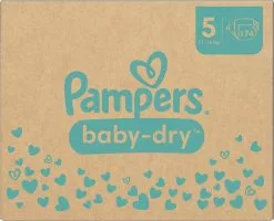 Pampers® Pampers Baby-Dry - Maat 5 (11kg - 16kg) - 174 Luiers - Maandbox -Pampers Katoenen luiers Verkoopwinkel 1200x974