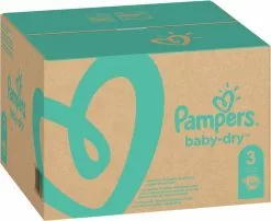 Pampers® Pampers Baby-Dry Luiers - Maat 3 (6-10 Kg) - 198 Stuks - Multi-Pack -Pampers Katoenen luiers Verkoopwinkel 1200x981