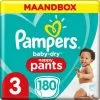 Pampers® Pampers Baby Dry Pants Maat 3 - 180 Luierbroekjes Maandbox -Pampers Katoenen luiers Verkoopwinkel 2425800 10bf1bb0